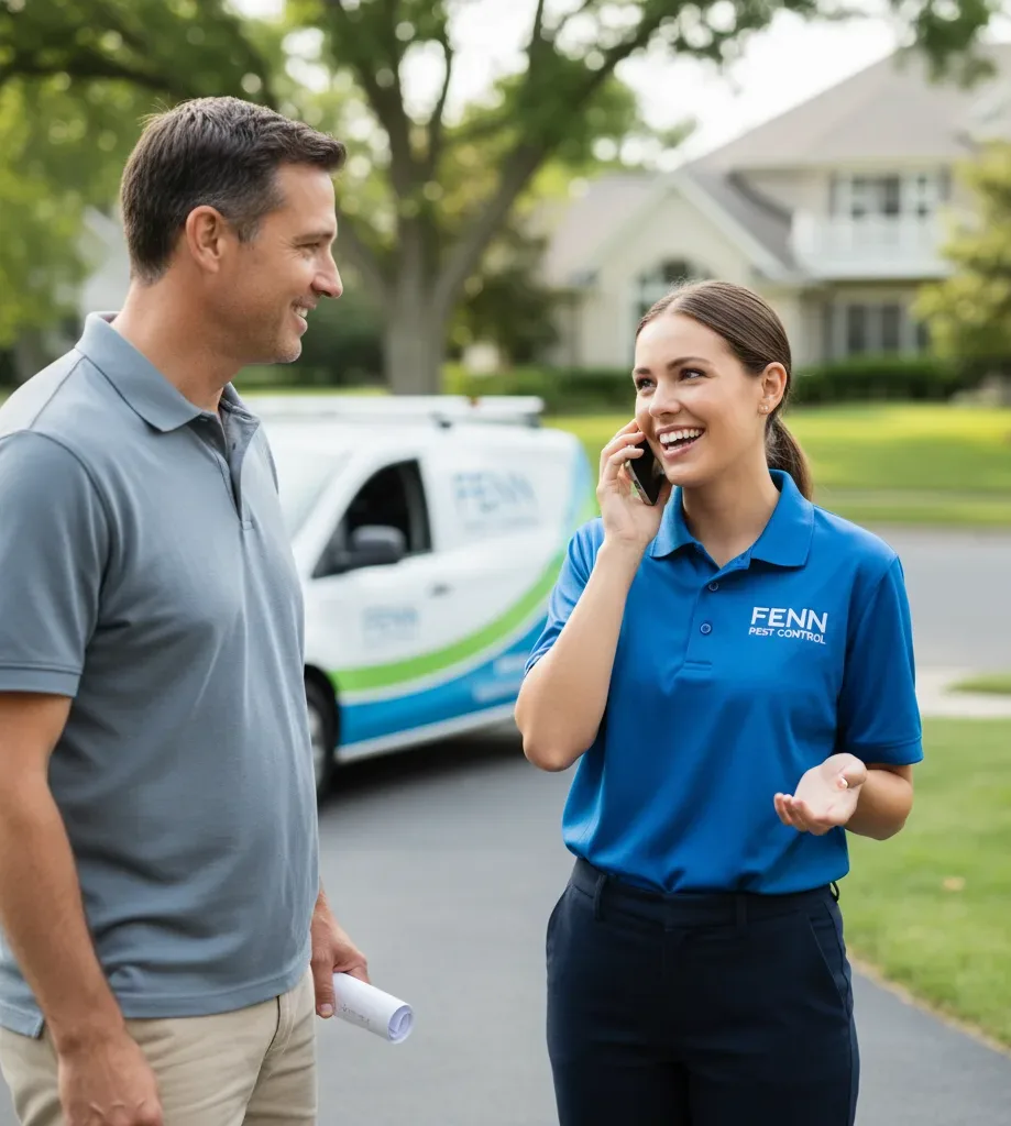 Fenn Pest Control customer support in Dilliner